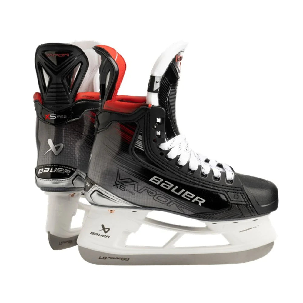 Bauer Vapor X5 Pro Junior Hockey Skates - Lightweight & Durable for Youth Ice Hockey Performance | Perfect for Games, Practice & Training
