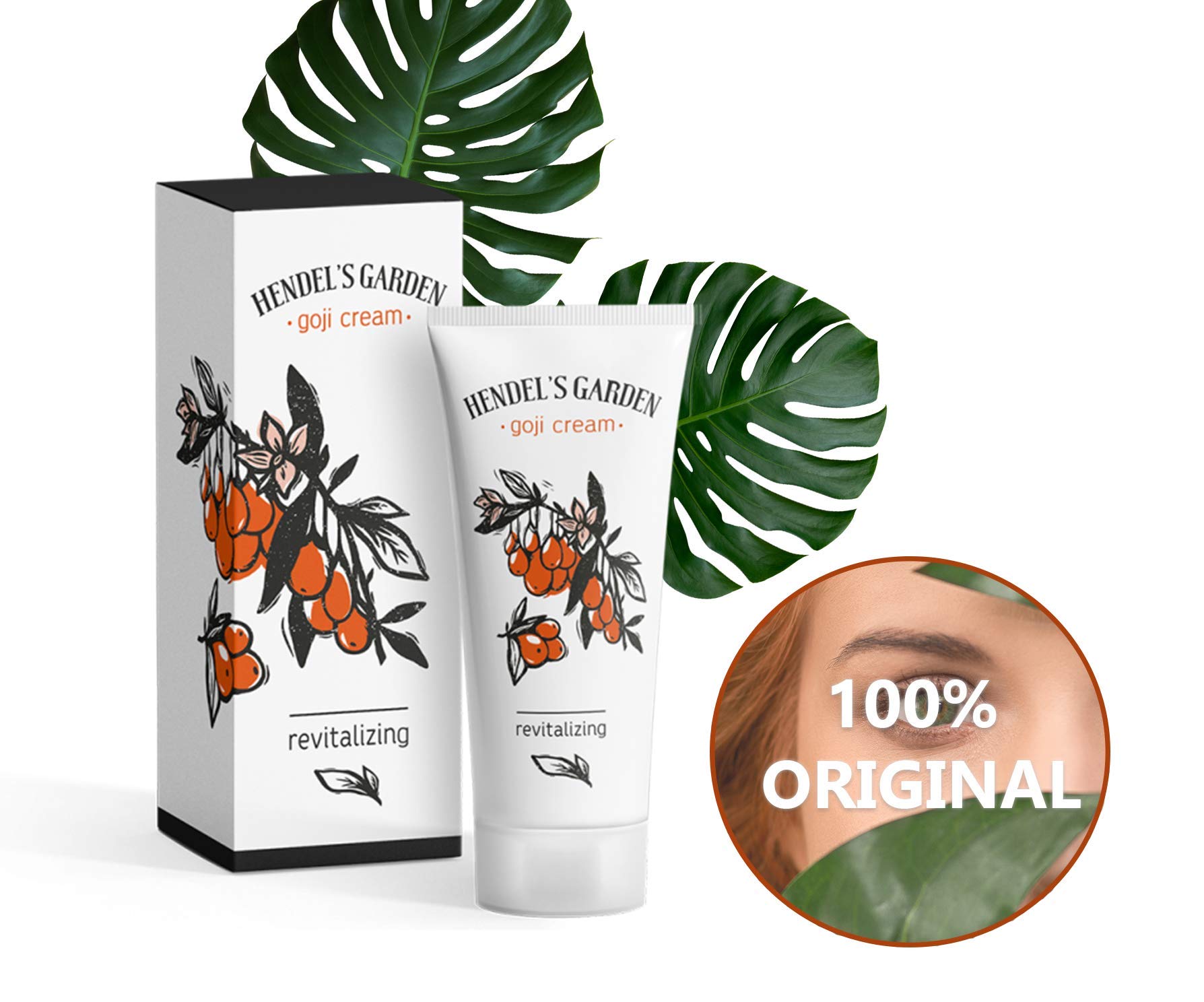 Goji Cream - Anti-Aging Facial Moisturizer with Natural Ingredients for Wrinkle Reduction & Skin Revitalization - Perfect for Daily Skincare Routine & Nighttime Hydration