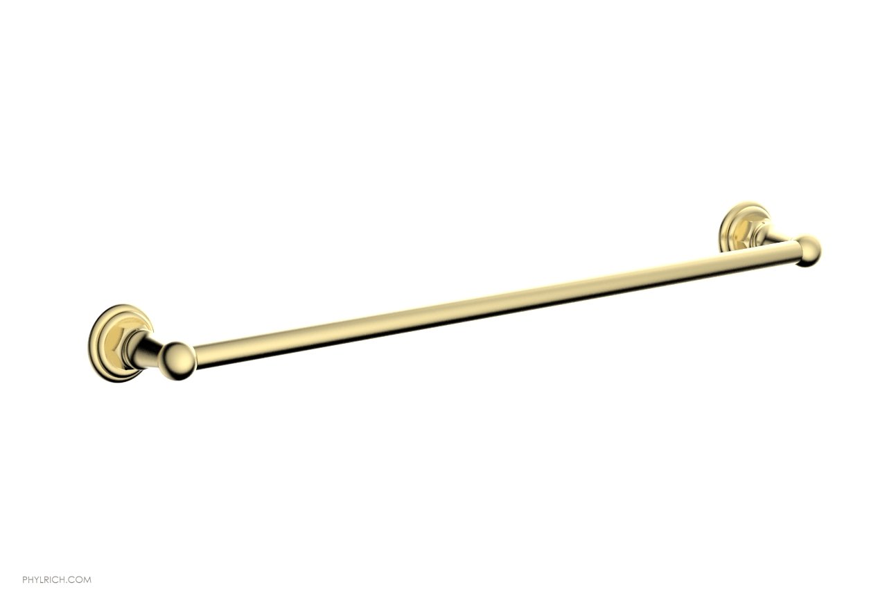 HEX TRADITIONAL 24-Inch Towel Bar - 500 Series 71 Finish - Modern Bathroom Towel Rack for Bath, Kitchen & Spa - Durable & Stylish Home Decor Accessory