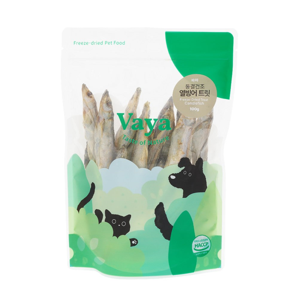 Premium Freeze-Dried Candlefish Dog Treats - All-Natural, High-Protein Snacks for Training & Rewards - Perfect for Small, Medium & Large Breeds - Grain-Free & Rich in Omega-3 for Healthy Skin & Coat