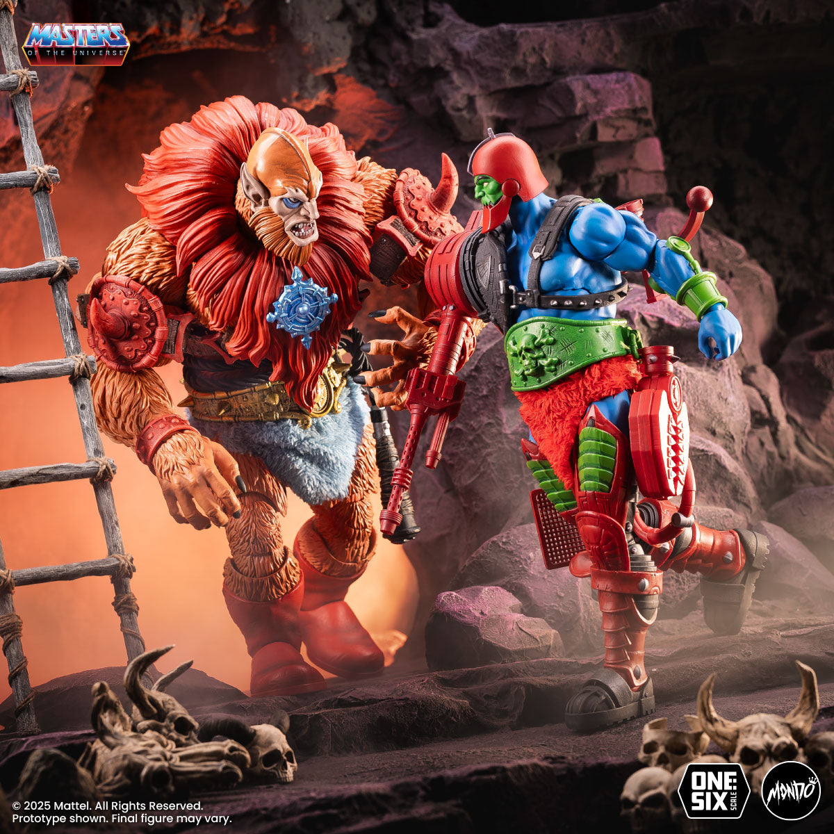 Masters of the Universe Beast Man 1/6 Scale Action Figure - Classic Variant Collectible Toy for Display & Play | Perfect for Fans, Collectors, and Home Decor