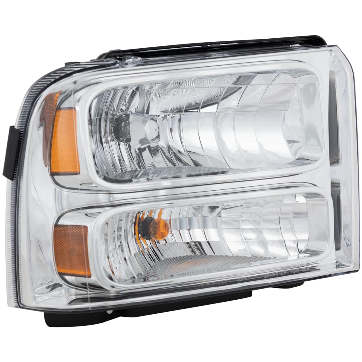 BAP Compatible with Ford F-Series Super Duty 2005-2007 Right Side Headlamp Assembly - Halogen Replacement Part (Excludes Harley-Davidson Models) - Perfect for Truck Restoration & Off-Road Upgrades