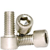 High-Quality Stainless Steel 316 Hex Socket Head Cap Screws - M8-1.25 x 65mm (Pack of 100) - Allen Screw for Machinery, Automotive & DIY Projects - Corrosion-Resistant Fasteners for Industrial and Home Use