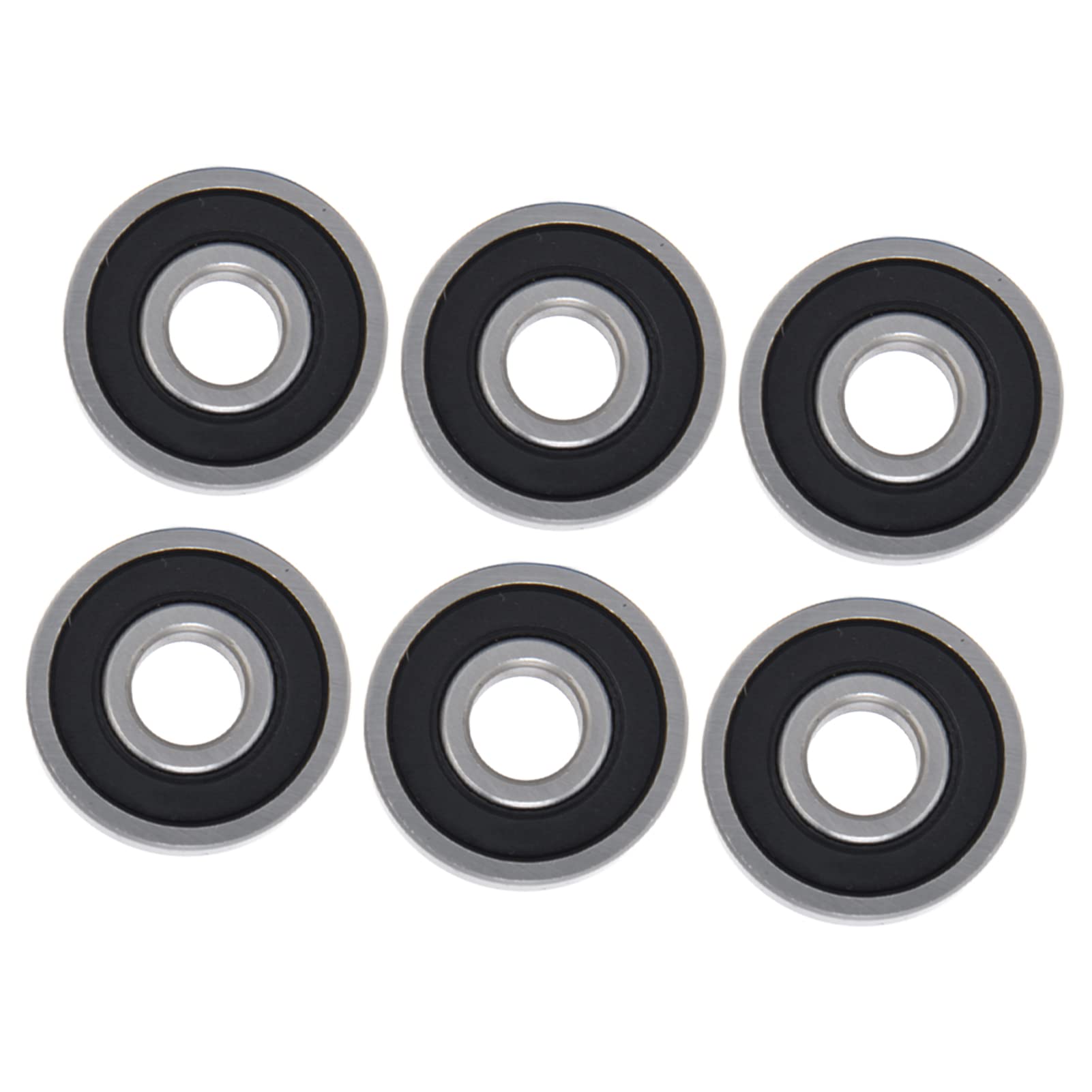 High-Quality 6201 Deep Groove Ball Bearings - 10 Pack Ultralight Steel Bearings with Rubber Seals for 3D Printers, Scooters, and DIY Projects | Durable, Bending Resistant | Perfect for Robotics, Skateboards, and Industrial Applications