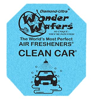 Wonder Wafers 25 Count Individually Wrapped Car Air Fresheners - Long Lasting Fragrance for Fresh & Clean Vehicle Interior | Perfect for Cars, Trucks, SUVs & RVs