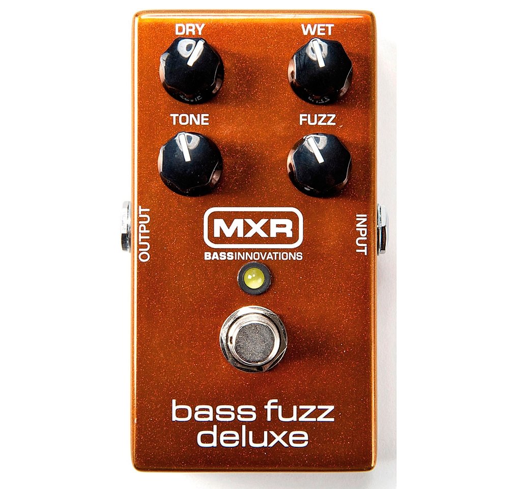 MXR Bass Fuzz Deluxe Pedal - JIM DUNLOP Premium Bass Effects for Guitarists & Musicians - Perfect for Live Performances, Studio Recording & Bass Enhancement