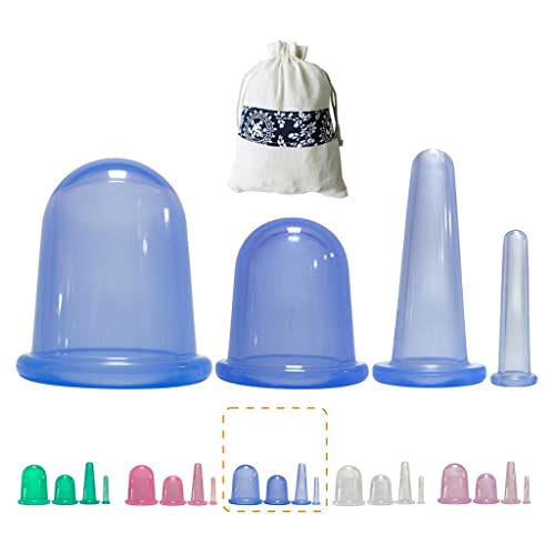 21-Piece Mini Facial Cupping Set - Silicone Vacuum Suction Cups for Face & Eye Therapy - Anti-Aging, Wrinkle Reduction & Skin Rejuvenation - Perfect for Spa, Home Skincare & Facial Massage