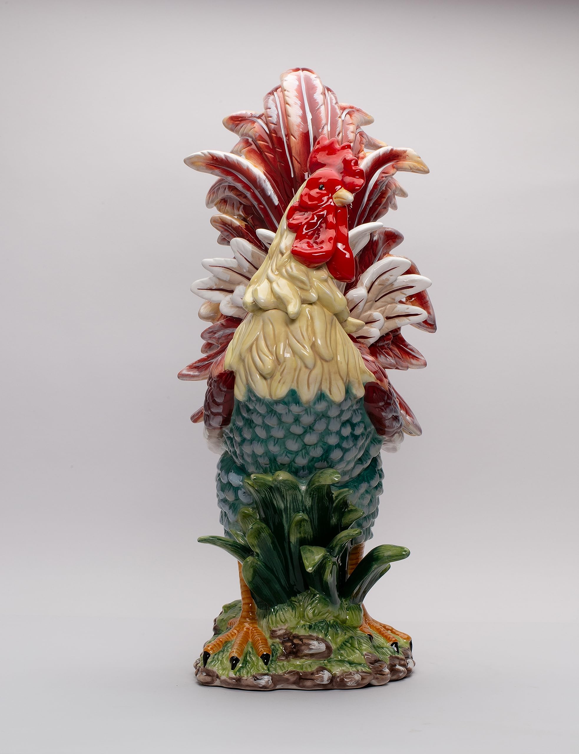 Cosmos Gifts Large Tuscan Rooster Figurine - 23.5