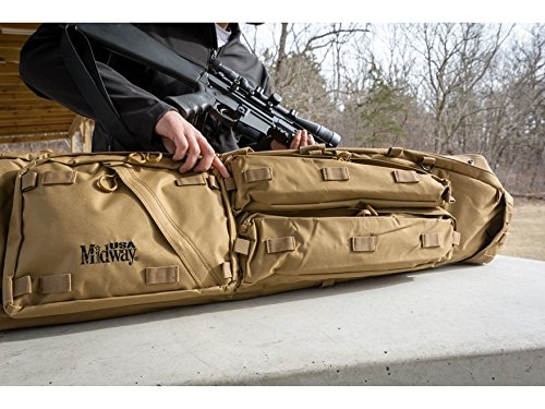 Tactical Sniper Drag Bag - Durable Rifle Case for Long Range Shooting, Hunting & Outdoor Adventures | Waterproof & Adjustable Gun Storage for Precision Firearms