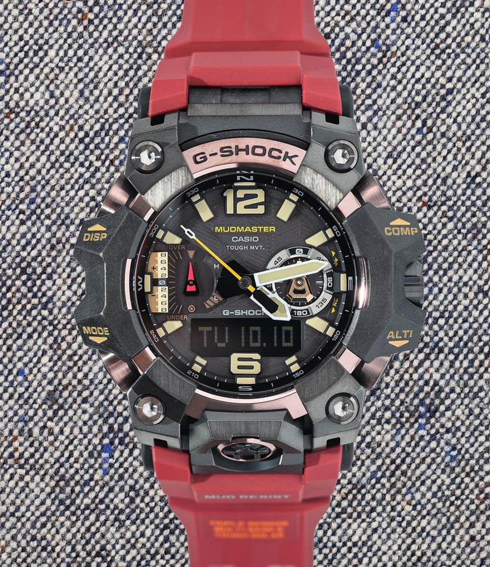 G-Shock GWGB1000 Mudmaster Digital Watch - Shock Resistant, Waterproof, Solar Powered for Outdoor Adventures, Hiking & Military Use