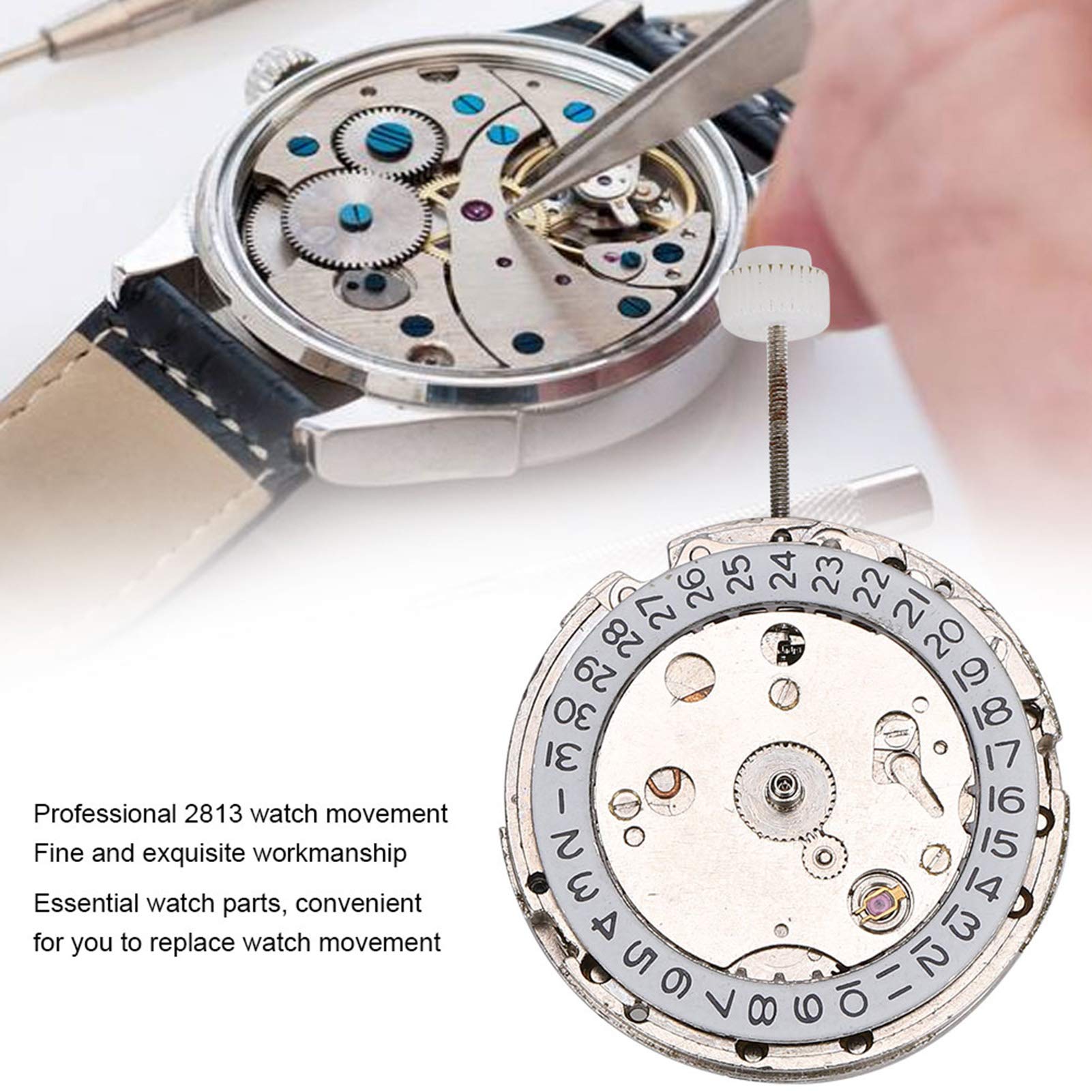 High Precision Mechanical Watch Movement - Professional Grade Watch Parts for Repair & DIY - Essential for Watchmakers & Enthusiasts - Perfect for Watch Repair, Restoration & Custom Builds