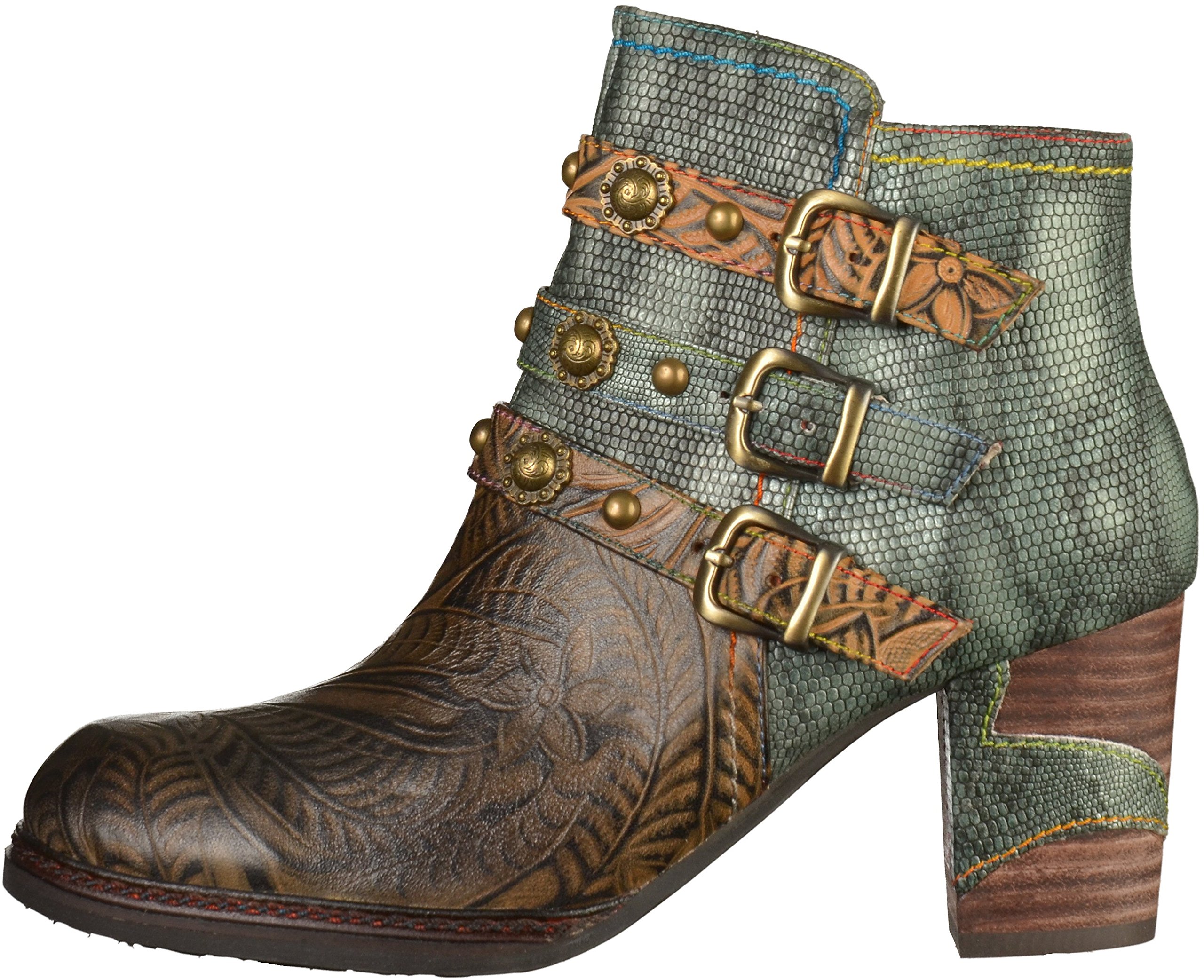 Laura Vita Women's Ankle Boots - Stylish & Comfortable Leather Booties for Fall & Winter | Perfect for Office, Casual Outfits & Date Nights