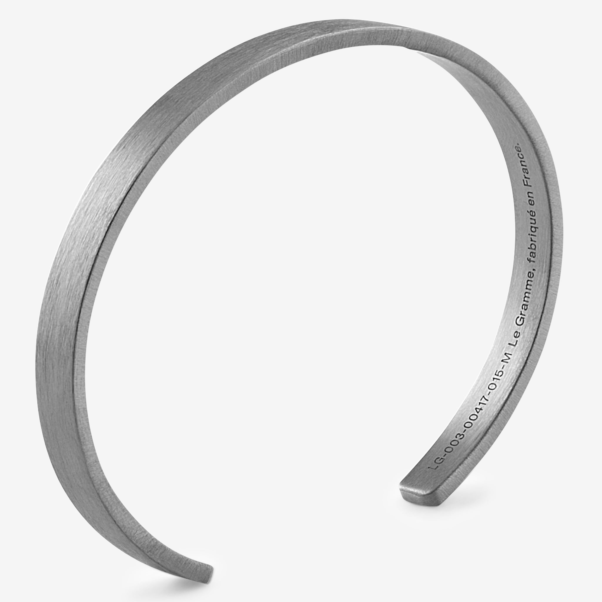 15g Brushed Black Sterling Silver Ribbon Bracelet for Women - Elegant Adjustable Jewelry Gift for Birthday, Anniversary & Special Occasions
