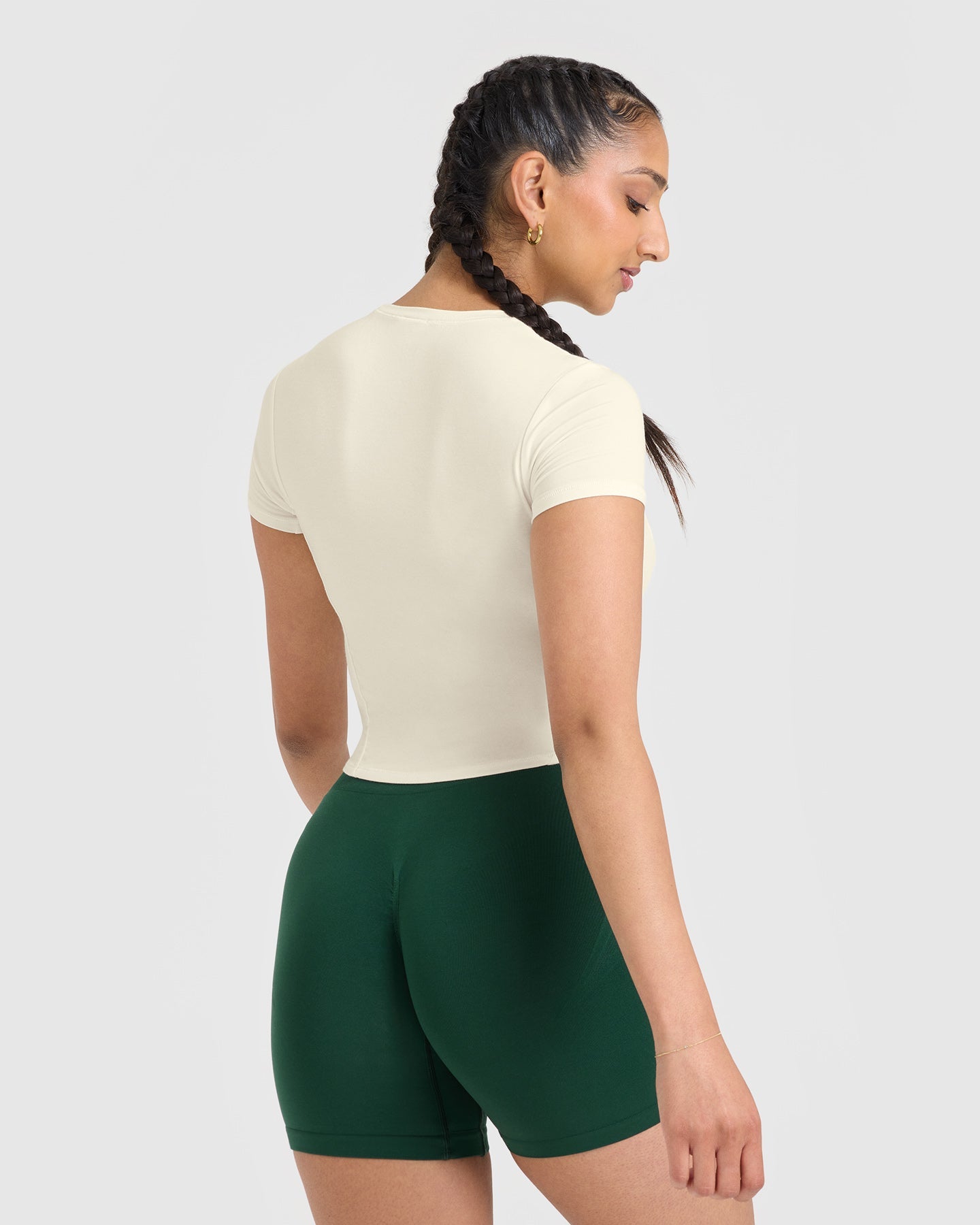 Mellow™ Soft Mid Short Sleeve T-Shirt for Men & Women | Comfortable Cotton Casual Tee | Perfect for Everyday Wear, Gym & Outings - Off White