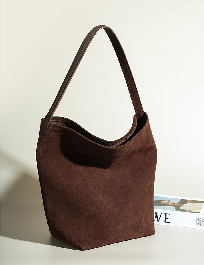 Stylish Modern Bucket Tote Bag for Women - Large Capacity Waterproof Handbag - Perfect for Work, Travel, Beach & Shopping