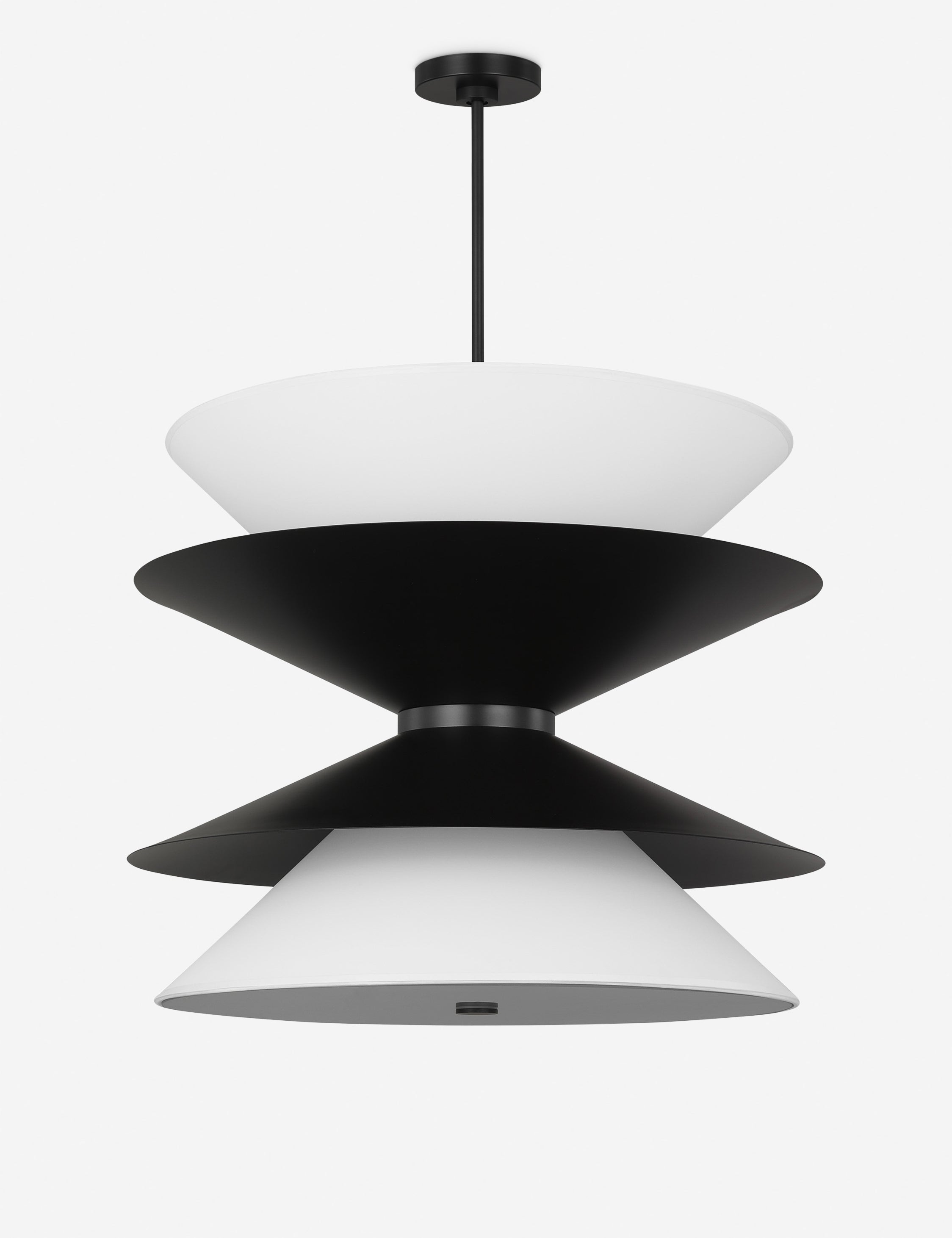 Chambord Pendant Light by Christiane Lemieux - Elegant French-Inspired Glass Chandelier for Dining Room & Bedroom Lighting