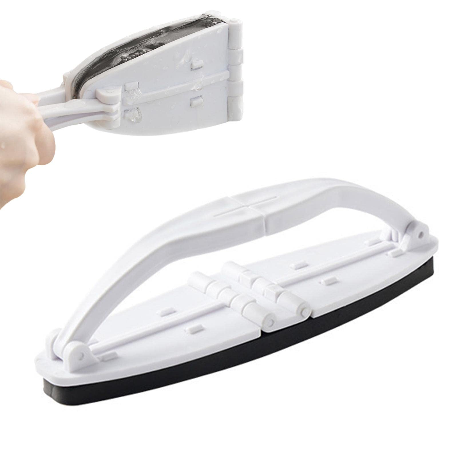**Stainless Steel Cooktop Cleaning Brush Set - Deep Cleaning Scrub Brush for Grout, Corners & Hard Surfaces - Bathroom, Kitchen, Shower, Tub & Floor Scrubber Pads - Perfect for Stovetops, Tiles & Appliances**