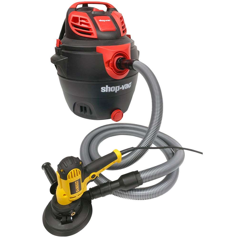 Premium 20 Ft. Shop Vacuum Hose with Power Tool Adapter Set - Cen-Tec Systems 94115 | Heavy-Duty Cleaning for Workshops, Garages & Construction Sites