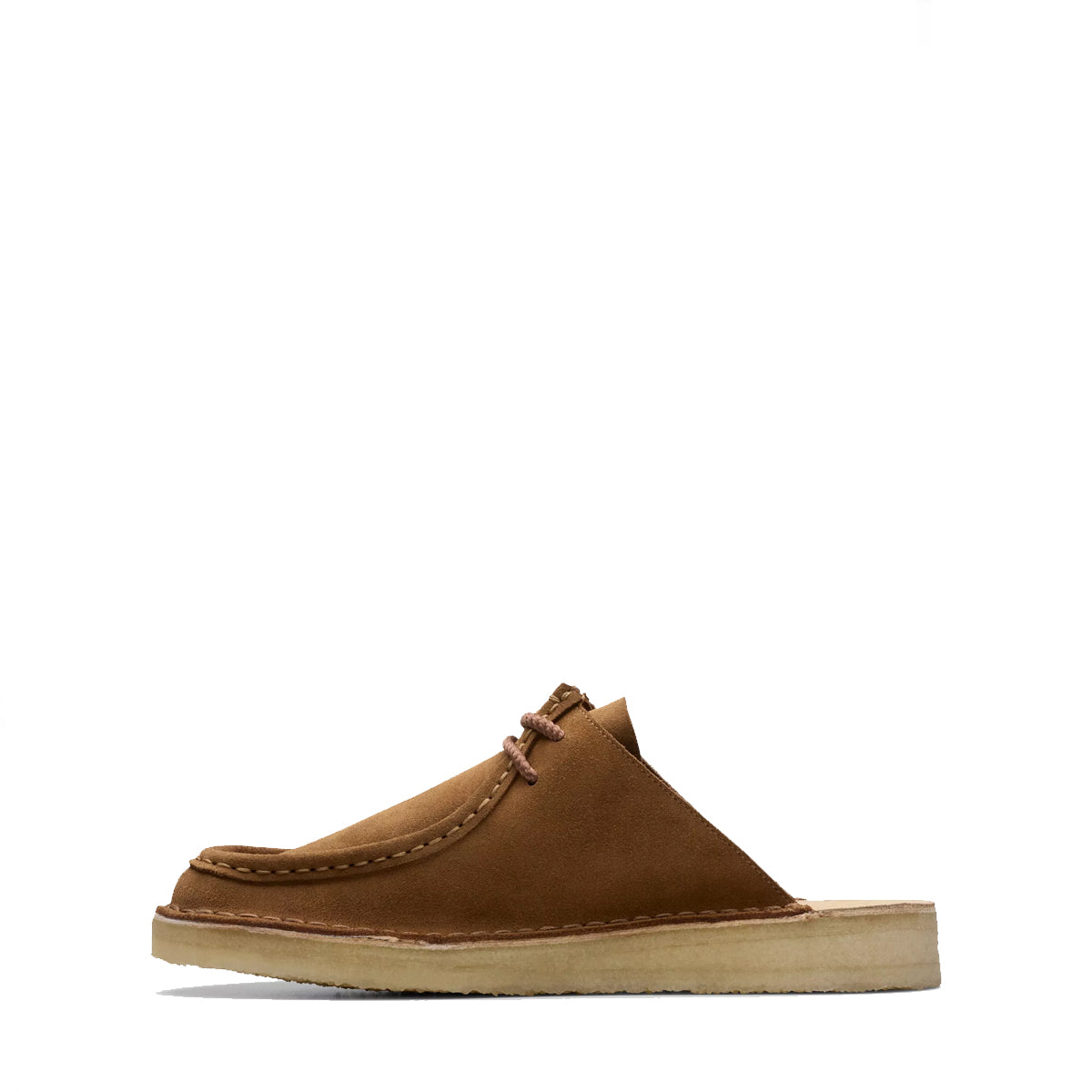 Clarks Sabot Desert Nomad Mule Cola Suede Slip-On Shoes for Women - Comfortable Casual Loafers for Walking, Office & Travel (26175863)