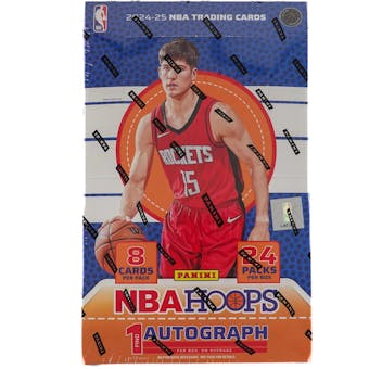 2024-2025 Panini Hoops Basketball Hobby Box - 24 Packs with Exclusive NBA Trading Cards - Perfect for Collectors, Fantasy Leagues & Gift Giving