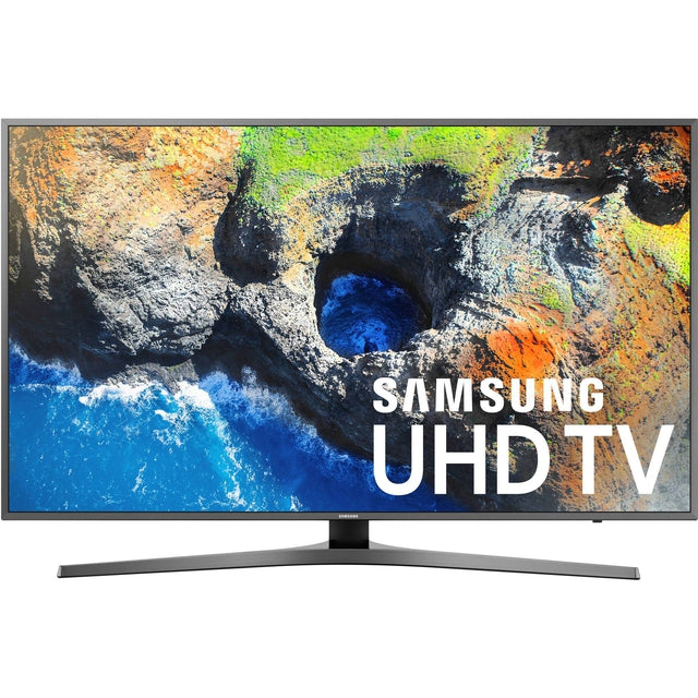 Samsung 49 Inch 4K Ultra HD Smart LED TV (UN49MU7000FXZA) - HDR, Alexa & Google Assistant Compatible for Home Theater & Gaming