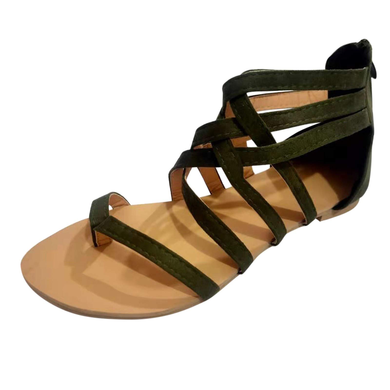 Masbird Women's Dressy Wedge Sandals - Slip On Platform Espadrilles with Bow Detail, High Heel Open Toe Summer Mules (Army Green) | Perfect for Beach Weddings, Vacation Outfits & Casual Chic Style