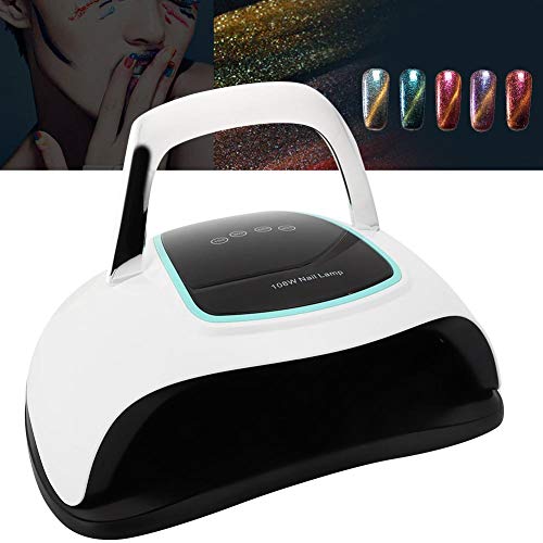 Professional 108W UV LED Nail Gel Lamp - 36 LED Fast Drying Manicure Light for Gel Polish Curing | Salon & Home Nail Art Dryer | Perfect for DIY Nails, Gel Extensions & Acrylics (US)
