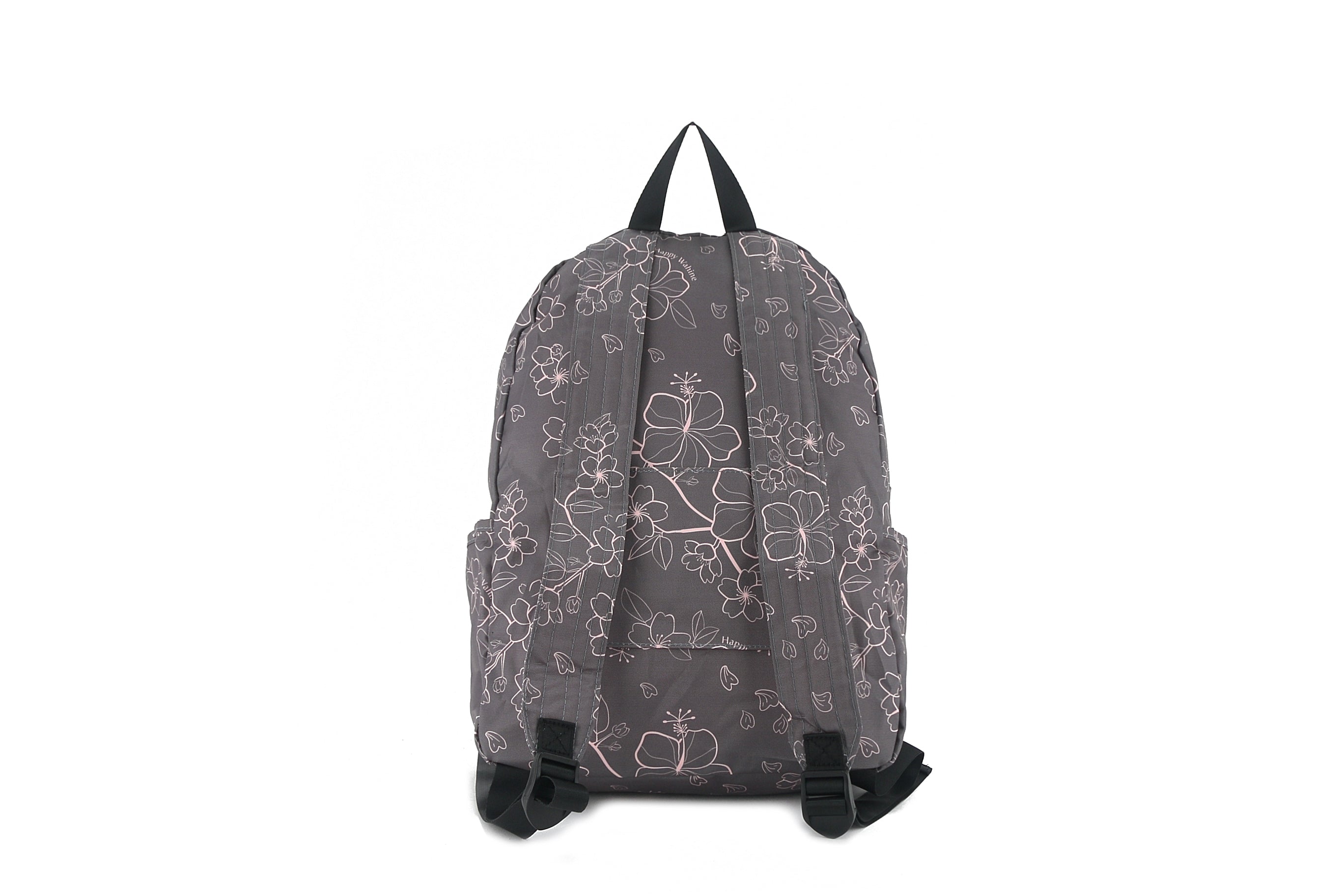 Melanie Sakura Grey Backpack - Stylish & Durable School, Travel & Work Bag for Women & Girls