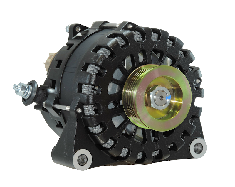 XT VT 250 IR Alternator for Wakeboats - 250A 12V High Output Alternator with Vortec Mount, K6 Serpentine Pulley & Internal Regulator | Perfect for Marine Engines, Water Sports Boats & Wakeboard Boats
