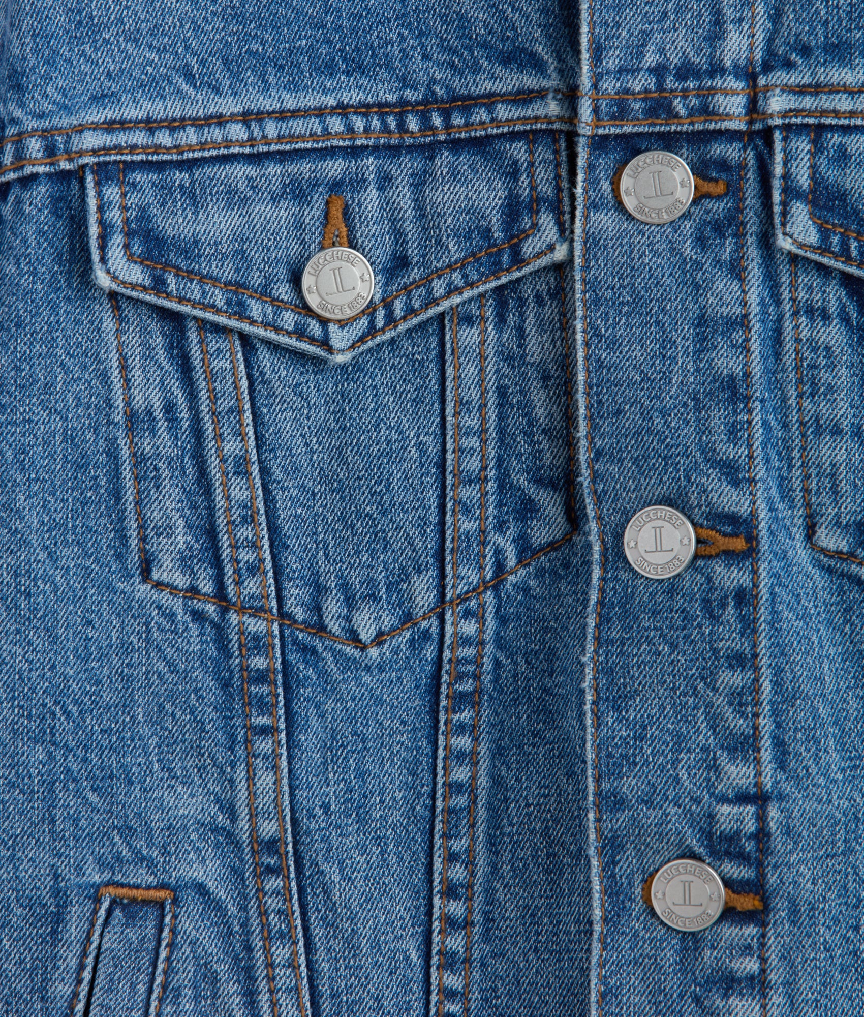 Justine Fringe Denim Jacket for Women - Blue Roan Distressed Vintage Style Jacket - Perfect for Casual Outfits, Music Festivals & Boho Fashion