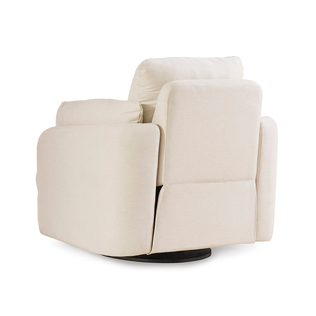 Modmax Swivel Glider Recliner Chair - 360 Degree Rotating Rocker Recliner with Smooth Gliding Motion, Padded Armrests & Lumbar Support - Perfect for Living Room, Nursery, or Home Theater Relaxation