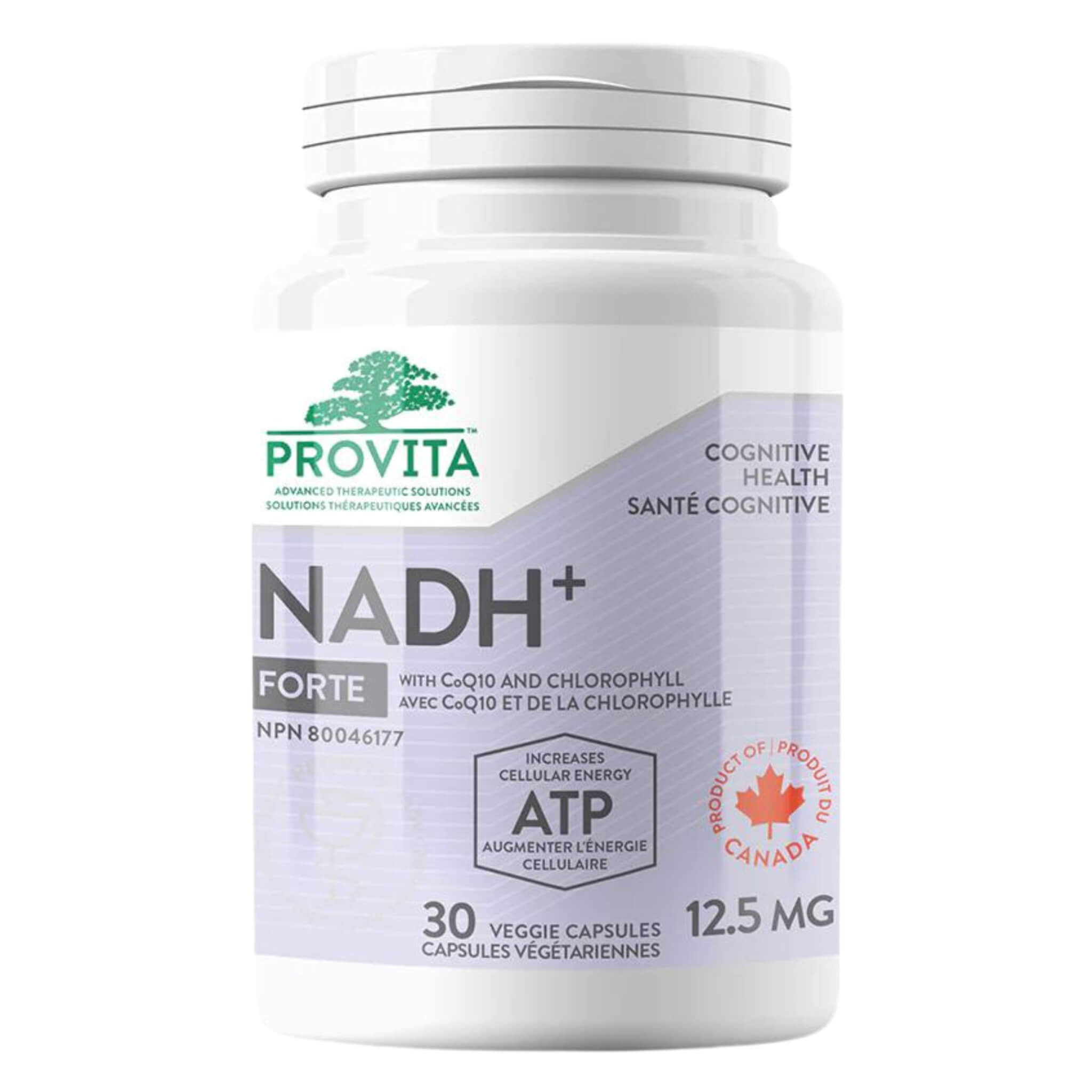 NADH + CoQ10 & Chlorophyll Supplement - Enhanced Energy & Cellular Support - Vegan, Non-GMO - Boost Mental Clarity & Vitality for Workouts, Focus & Daily Wellness