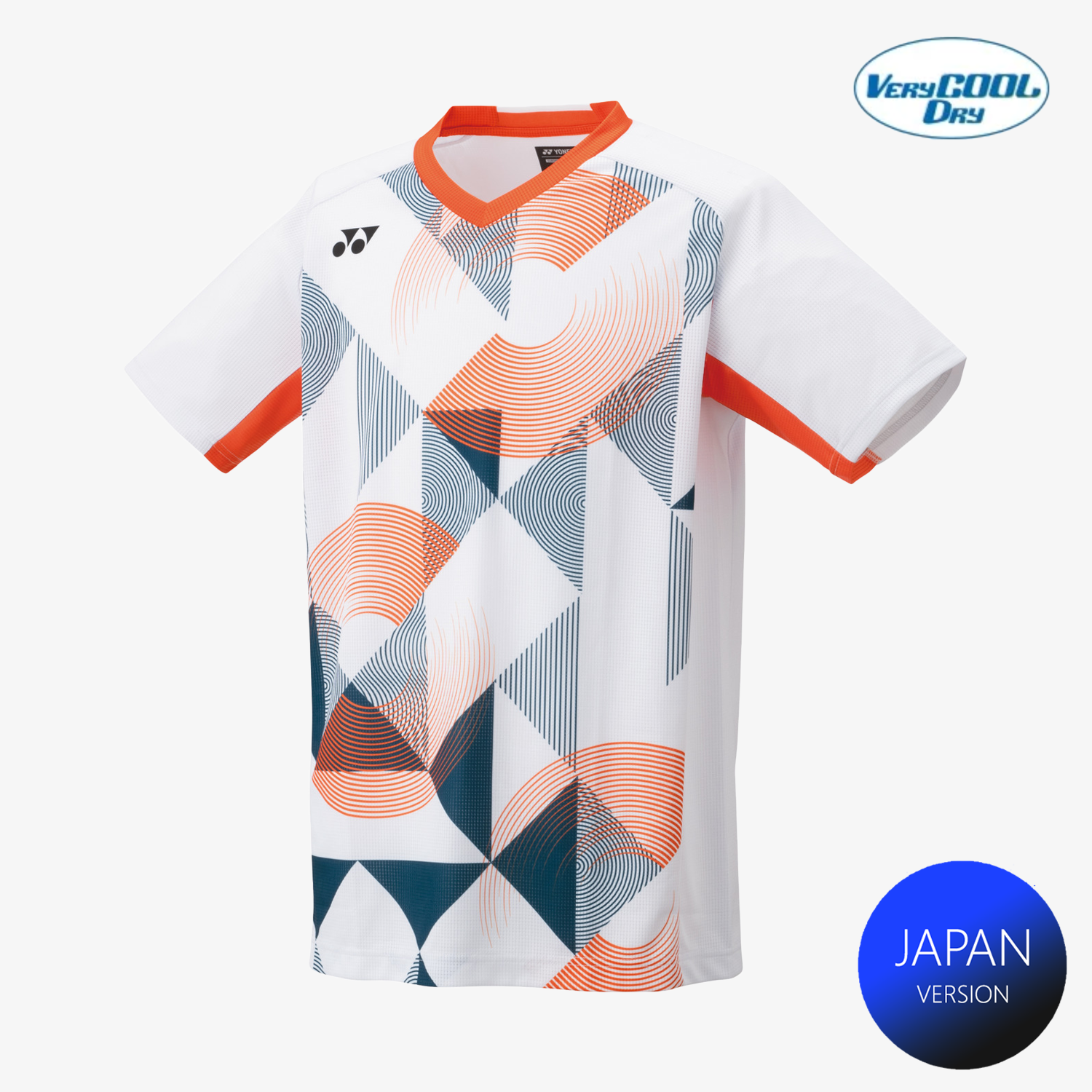 Yonex Men's Tennis Shirt 10576 - Breathable White Performance Polo for Sports & Casual Wear