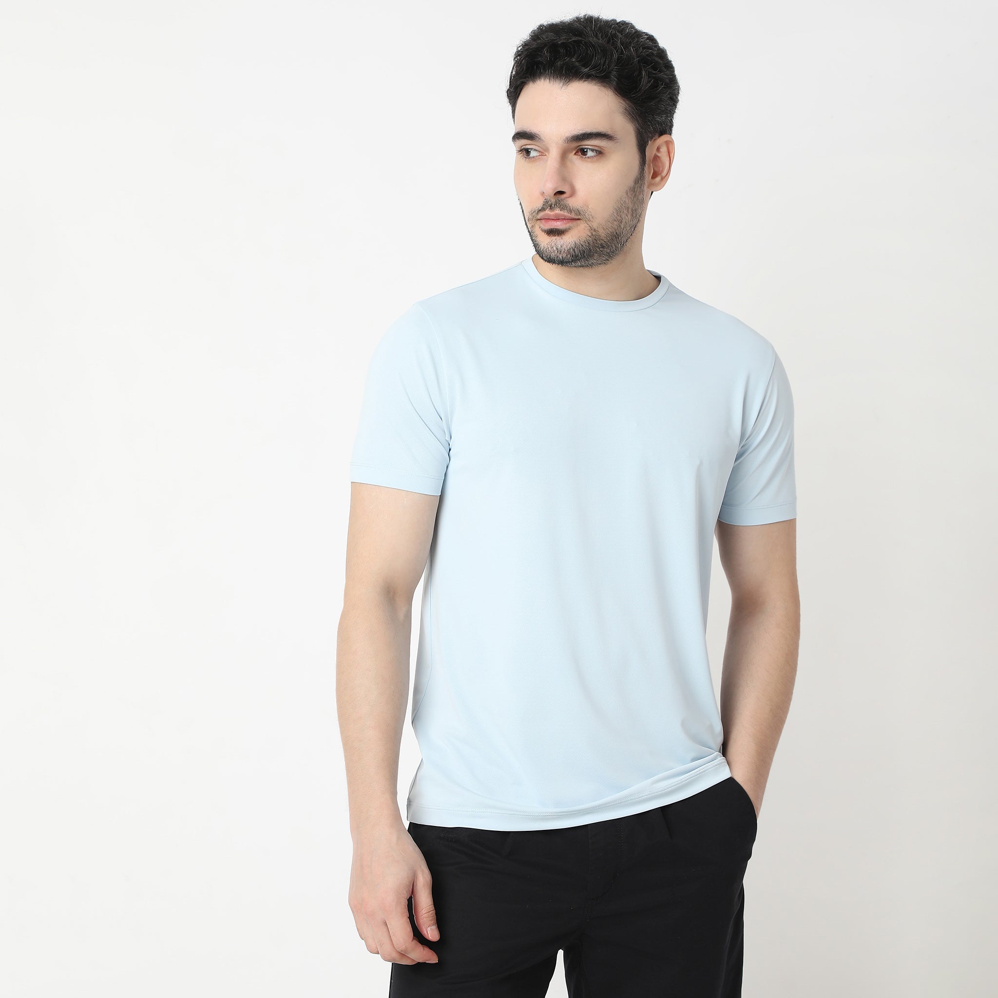 AirDry® Gym Tee - Moisture Wicking Workout Shirt with Fast-Drying E-Stretch Technology for Men & Women | Perfect for Running, Yoga, Gym and Active Lifestyle