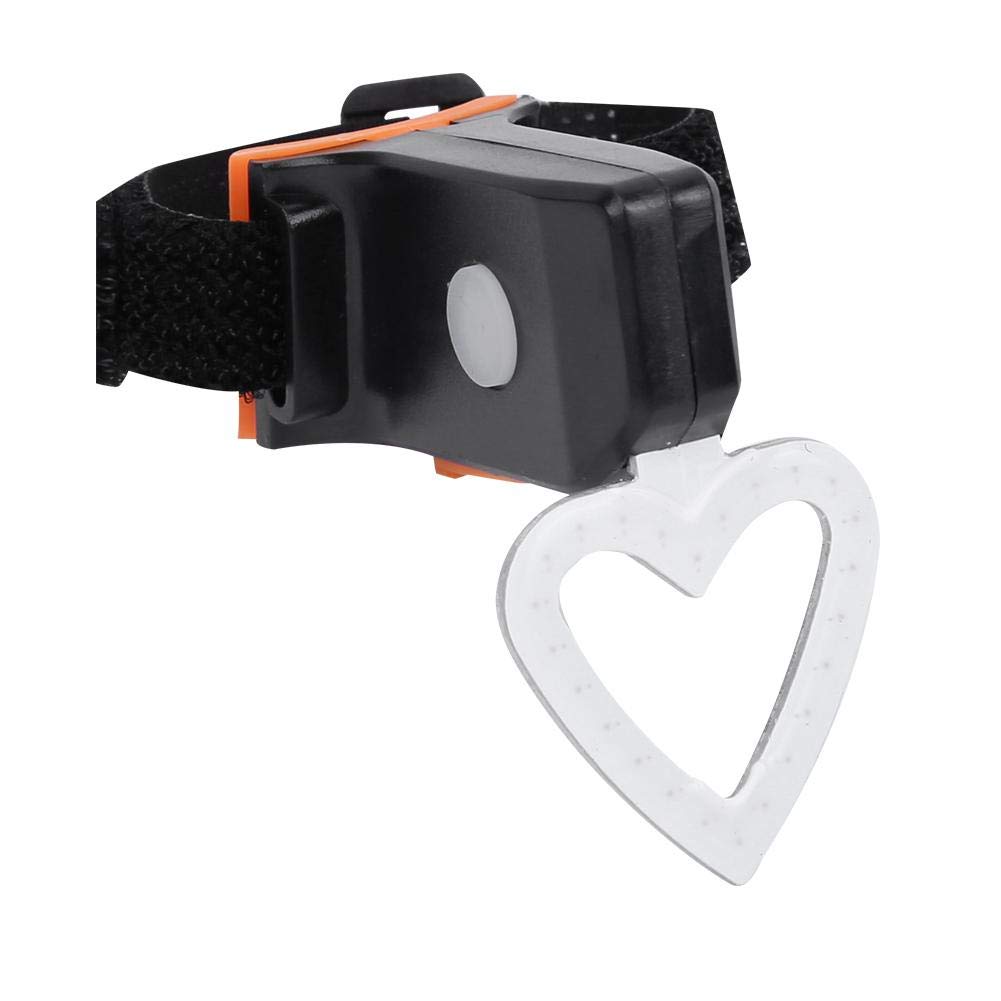 USB Rechargeable LED Bike Tail Light - Waterproof Bicycle Rear Light with Heart Design for Mountain/Road Bikes - Perfect for Night Cycling, Commuting & Safety Visibility