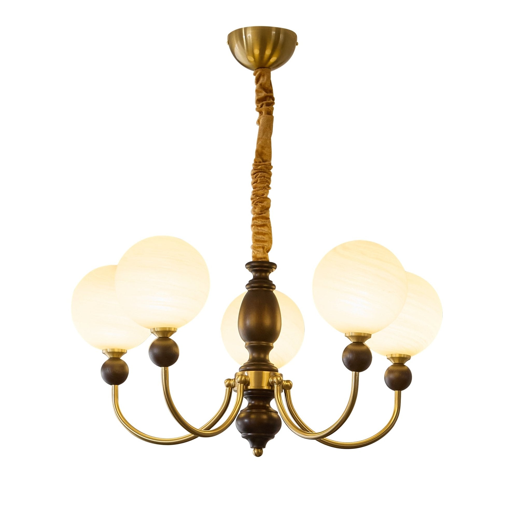 Carmina Orbital Chandelier - Modern Crystal Ceiling Light Fixture for Dining Room, Living Room & Bedroom | Elegant Lighting for Home Decor & Interior Design