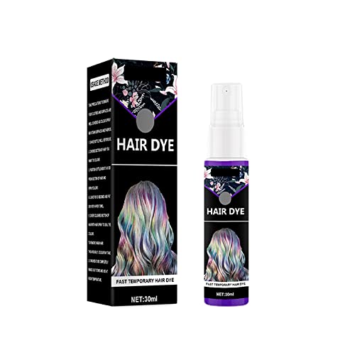 Angmile Temporary Hair Color Spray - Quick & Vibrant Washable Hair Dye for Cosplay, Halloween, Parties & Costume Events - Non-Permanent Hair Makeup for Fun Looks