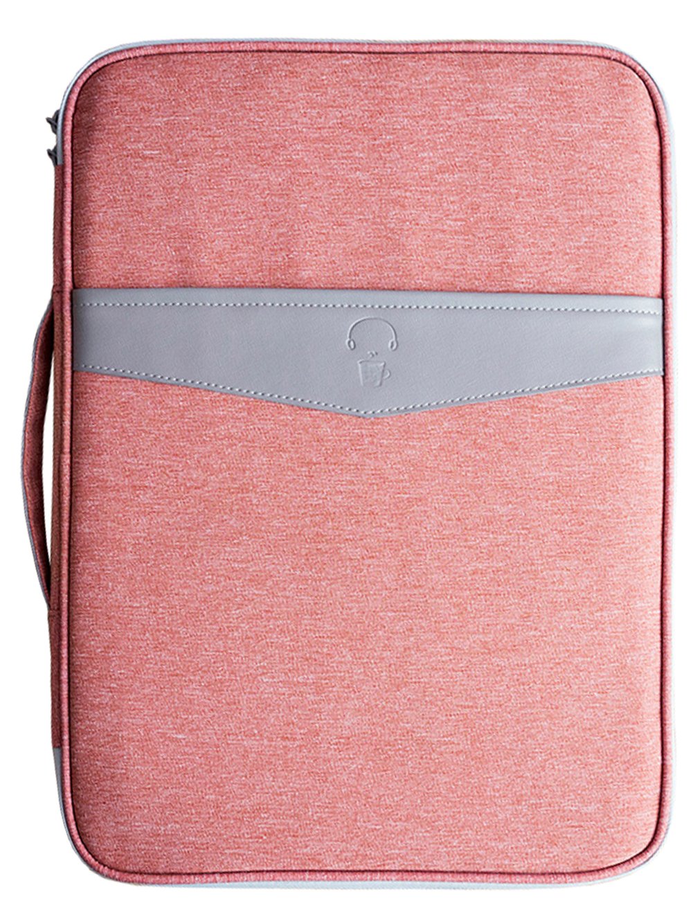 MyGreen Multi-Functional A4 Document Organizer Bag - Waterproof Zippered File Case for iPad, Laptop, Notebooks, Pens & Office Supplies | Perfect for Business Travel, Work Commute & Home Office Organization