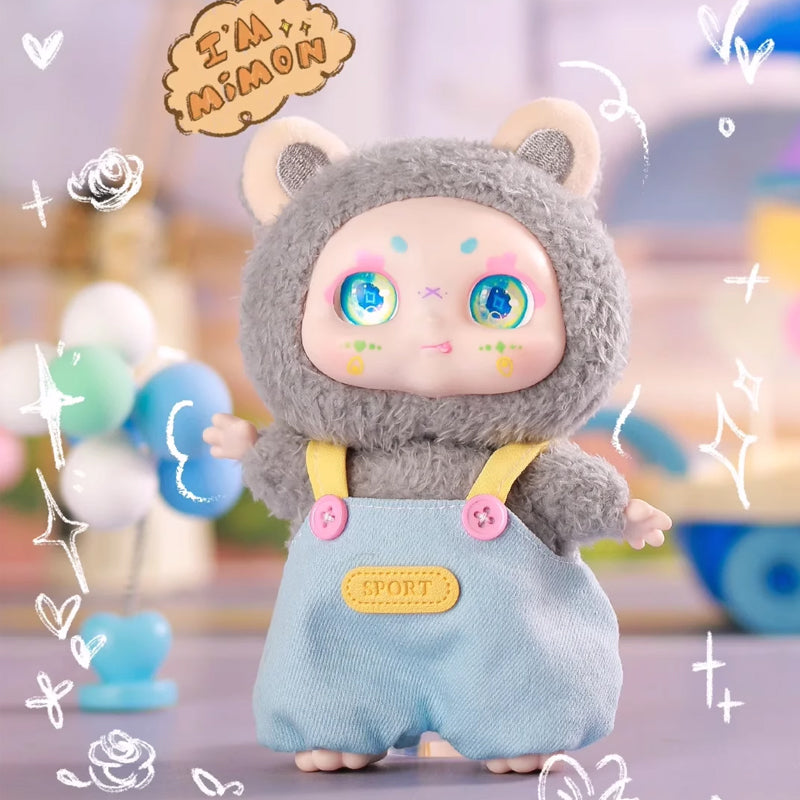 KIMMON I'm Mimon Series Cute Plush Blind Box - Collectible Stuffed Animals for Kids, Gifts & Surprise Party Favors