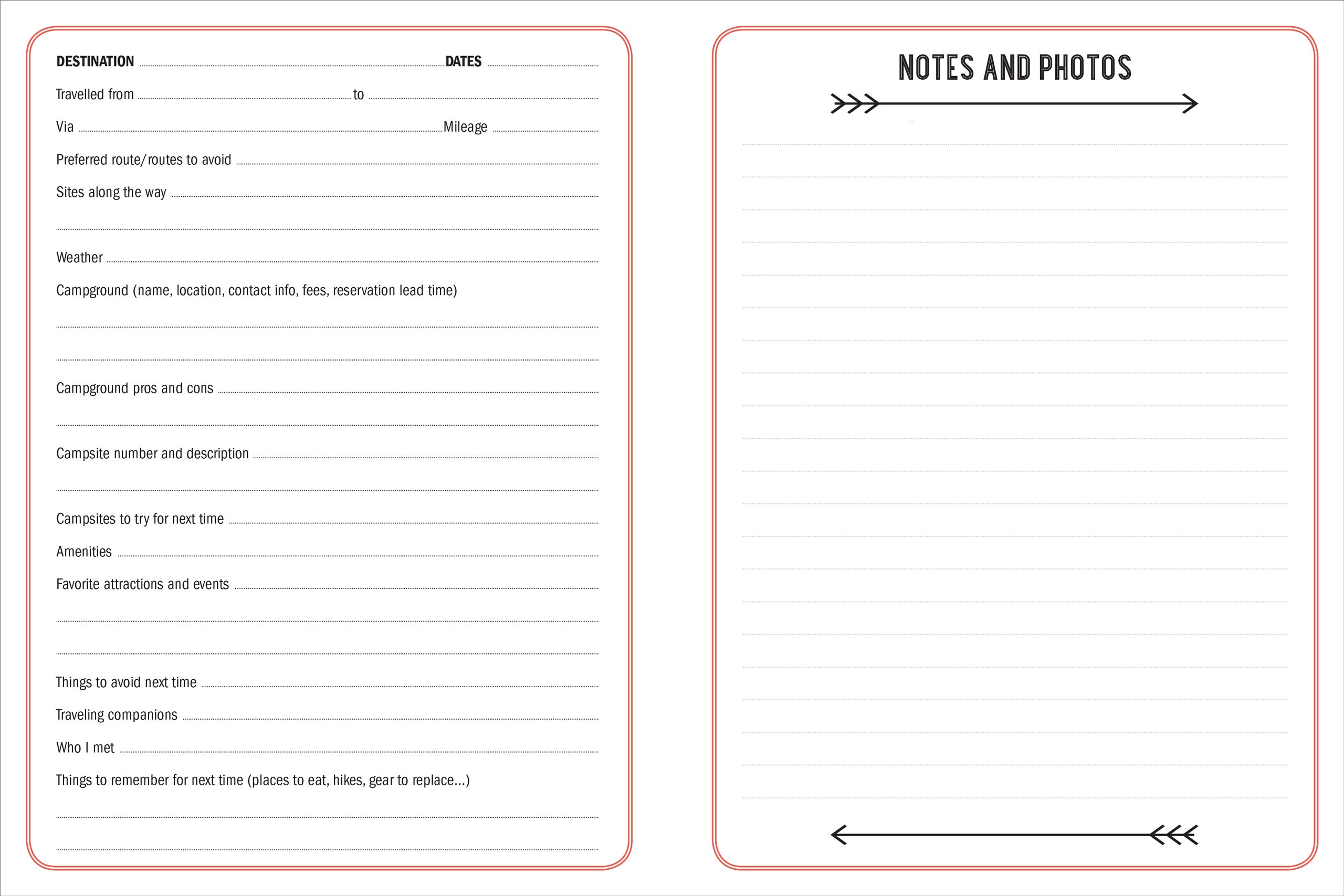 The Camping Logbook: Outdoor Adventure Journal for Hiking, Backpacking & RV Trips - Track Memories & Explore Nature