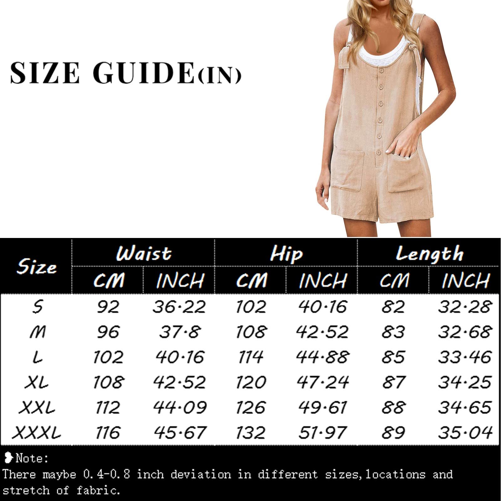 YUTANRAL Women's Summer Rompers - Casual One Piece Jumpsuit with Shorts | Blue Denim Overalls for Women | Lightweight & Comfortable Summer Outfit (Medium, AJ-Blue) | Perfect for Beach, Picnic, and Independence Day Celebrations