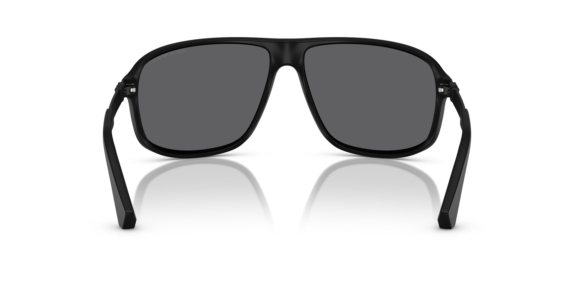 Emporio Armani EA4029 Square Sunglasses for Men - Polarized UV Protection - Classic Aviator Style for Driving, Travel & Outdoor Activities