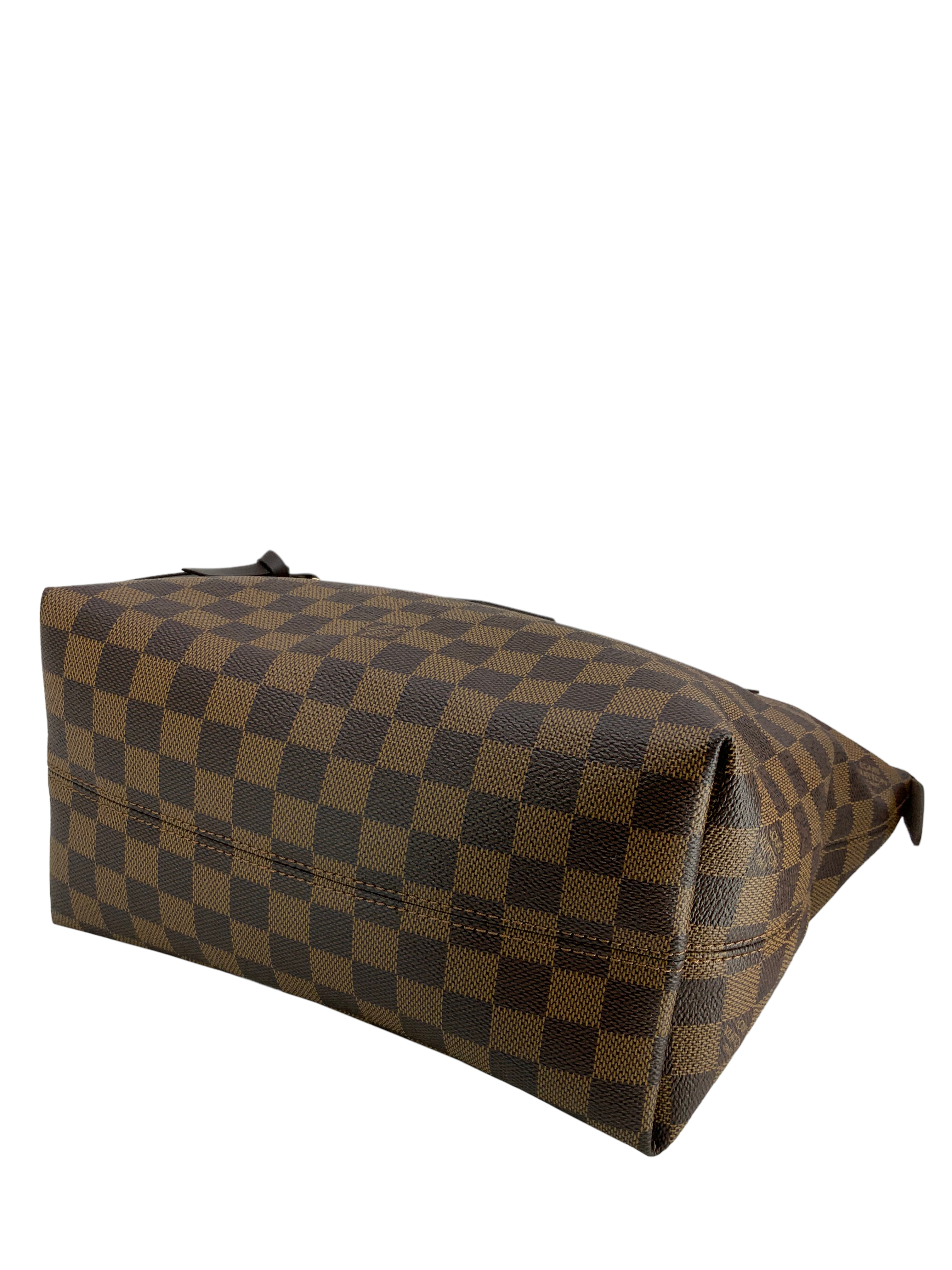 Authentic LOUIS VUITTON Damier Ebene Iena PM Tote Bag for Women | Luxury Designer Handbag | Perfect for Work, Travel & Everyday Use