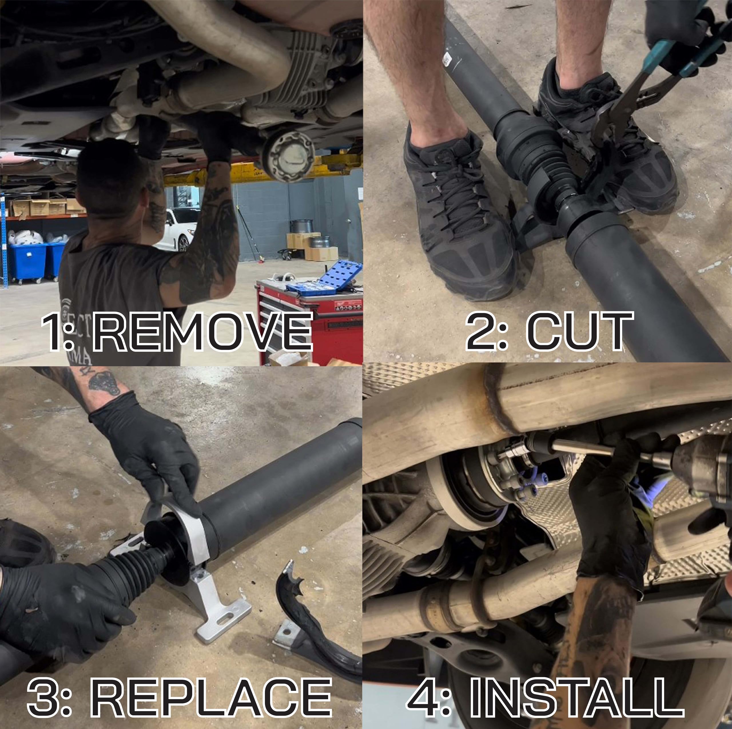 Dodge Charger Challenger Scat Pack Hellcat Center Bearing Support Replacement - Heavy Duty Driveshaft Carrier for Smooth Ride | Perfect for Racing & Daily Driving