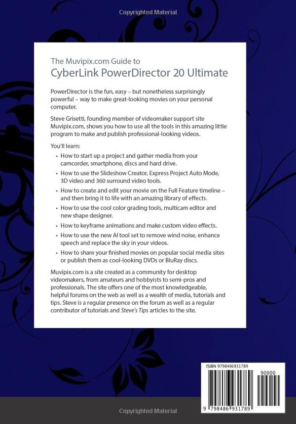 CyberLink PowerDirector 20 Ultimate Video Editing Software - Professional Movie Maker Tool for YouTube, Vlogs & Social Media | Create Stunning Videos Easily for Beginners & Experts | Perfect for Home Movies, Travel Vlogs & Business Promotions
