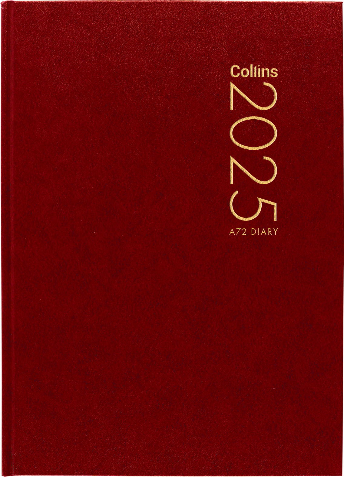 2025 Collins Pocket Diary A72 - Two Days Per Page, Compact 74mm x 105mm Red Planner - Perfect for Daily Scheduling, Travel & Personal Organization