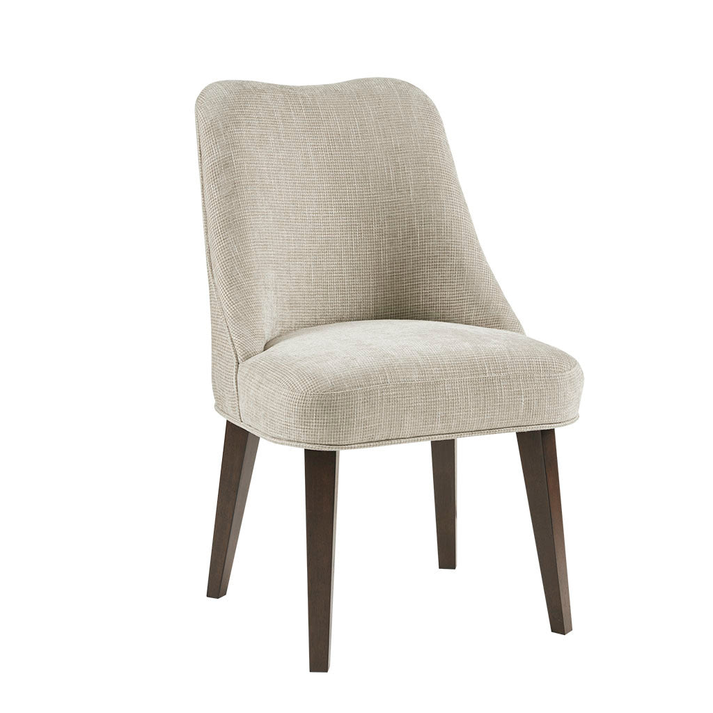 Modern Dining Chairs Set of 2 - Sturdy Wooden Kitchen Chairs with Padded Seat Cushions - Perfect for Dining Room, Kitchen, Breakfast Nook and Small Spaces