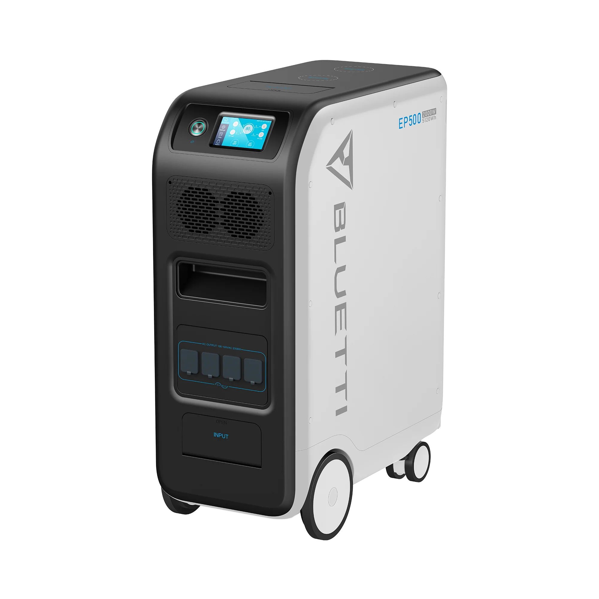 BLUETTI EP500 5120Wh 2000W Solar Power Station - Portable Solar Generator for Home Backup, Camping & Outdoor Adventures | Off-Grid Power Supply for Emergencies, RV Trips & Remote Work