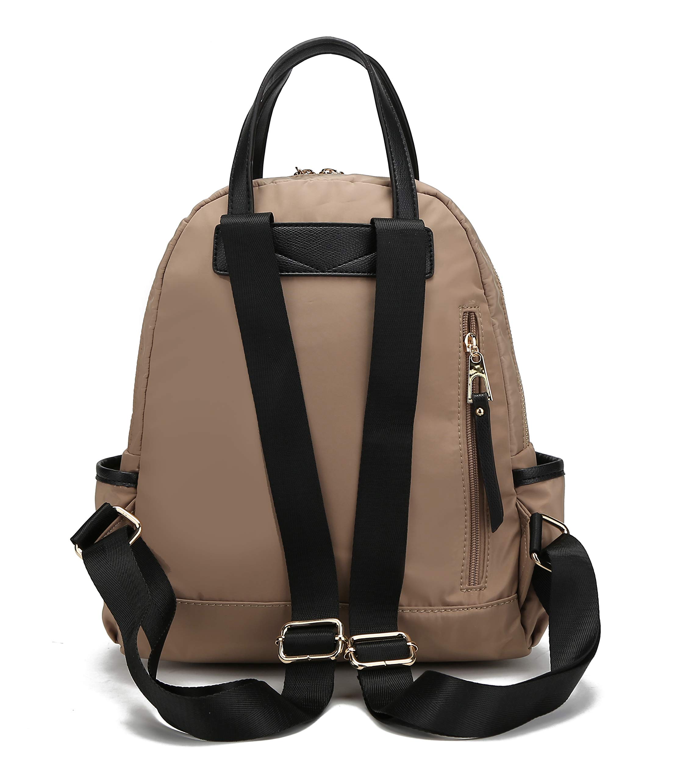 Waterproof Nylon Travel Backpack for Women - Lightweight Durable Carry-On Purse by Mia K - Perfect for Hiking, Commuting & Weekend Getaways