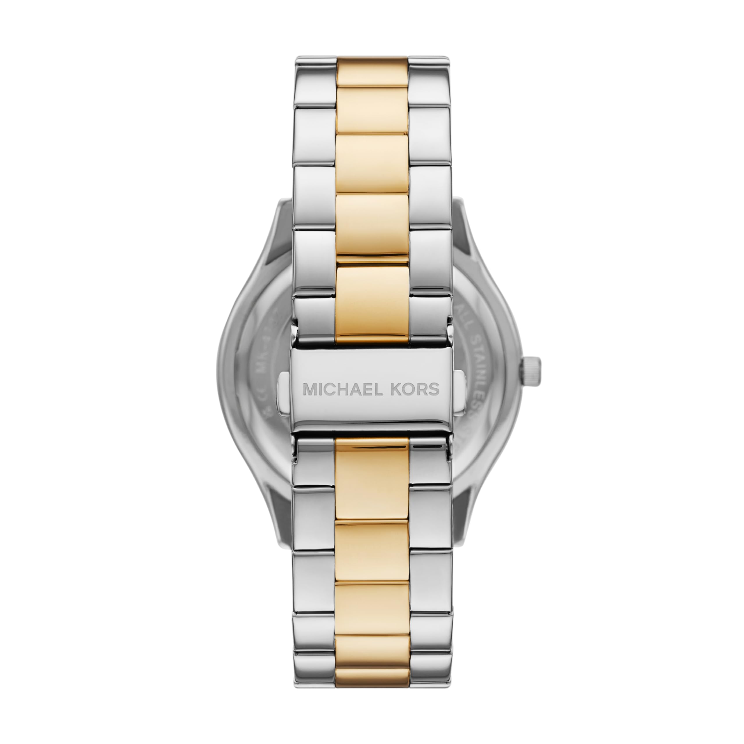 Michael Kors Slim Runway Women's Watch - Stainless Steel Bracelet, Gold-Tone, Water Resistant, Fashion Watch for Women | Perfect for Office, Party & Everyday Wear